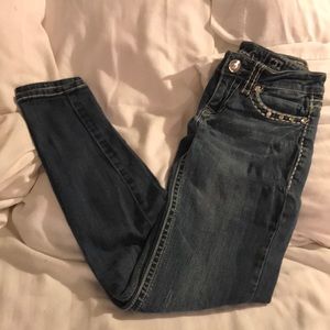 Pantalon Capri LA Idol Taille 7 Femme – Coupe Cropped, Taille Basse, Inseam 21 | Pantalon Décontracté Coton Occasion